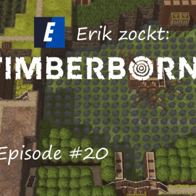 Mehr über den Artikel erfahren #20 Weizen und mehr Arbeit für Roboter – Let´s play „Timberborn: Map Fluthänge“ (Experimental) [CC]