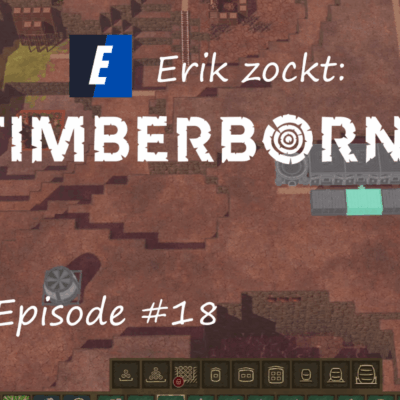 Mehr über den Artikel erfahren #18 Terraforming, Kartoffeln und Roboter – Let´s play „Timberborn: Map Fluthänge“ (Experimental) [CC]