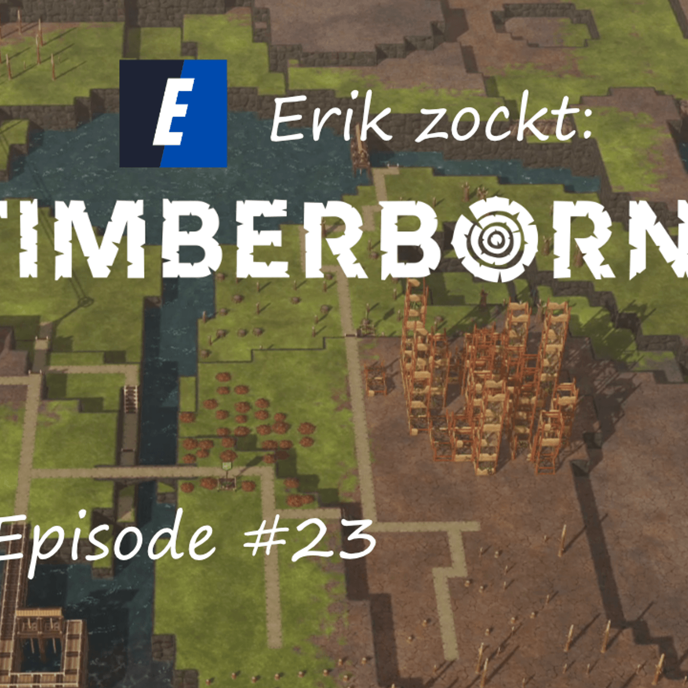 Du betrachtest gerade #23 Grün für den Süden! – Let´s play „Timberborn: Map Fluthänge“ (Experimental) [CC]