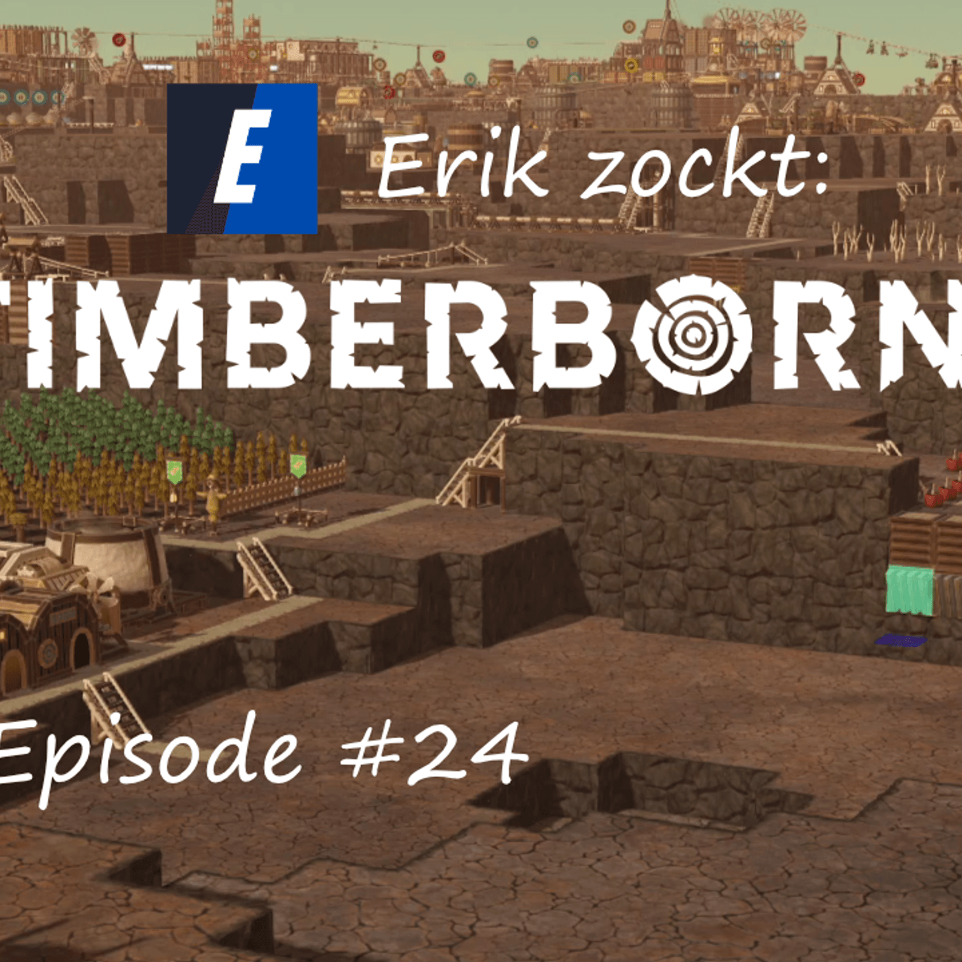 Du betrachtest gerade #24 Monumente und Zufriedenheit – Let´s play „Timberborn: Map Fluthänge“ (Experimental) [CC]