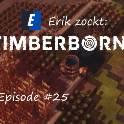 Mehr über den Artikel erfahren #25 Einige Bauvorhaben – Let´s play „Timberborn: Map Fluthänge“ (Experimental) [CC]