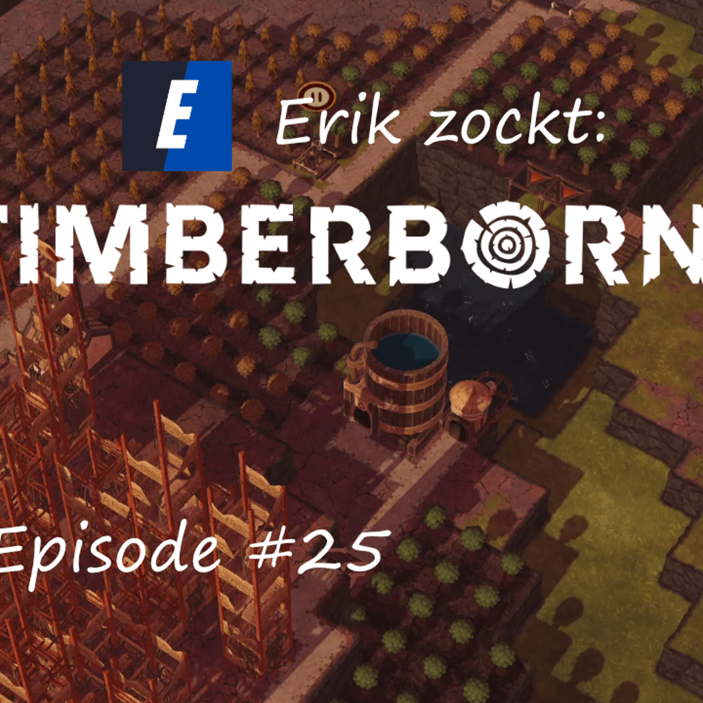 Du betrachtest gerade #25 Einige Bauvorhaben – Let´s play „Timberborn: Map Fluthänge“ (Experimental) [CC]