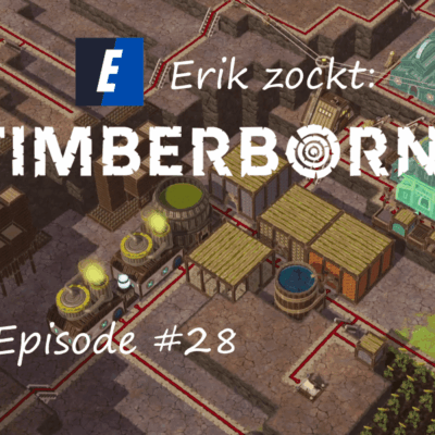 Mehr über den Artikel erfahren #28 Mehr Wasser!  – Let´s play „Timberborn: Map Fluthänge“ (Experimental) [CC]