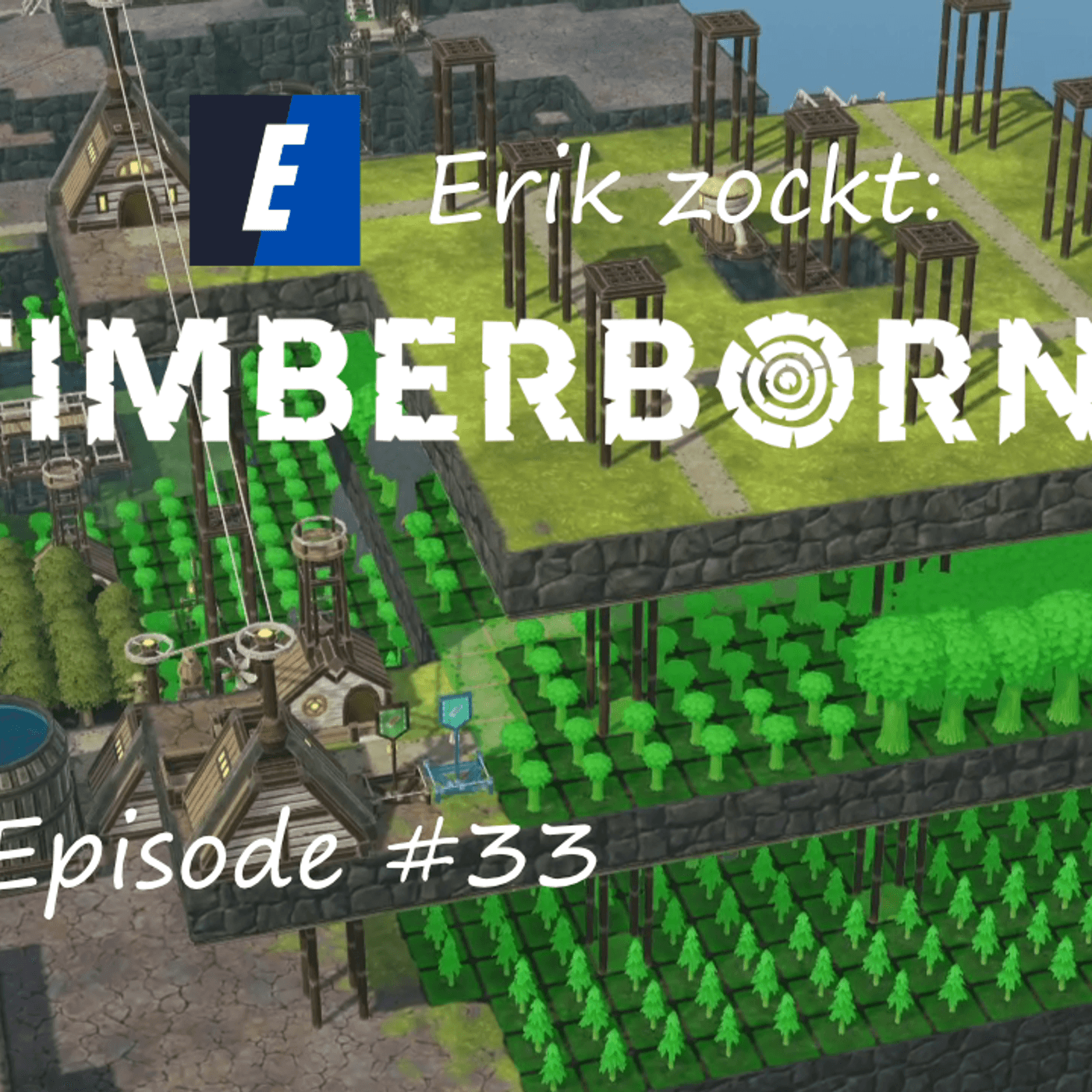 Du betrachtest gerade #33 Weiter mit der 2. Etage – Let´s play „Timberborn: Map Fluthänge“ (Experimental) [CC]