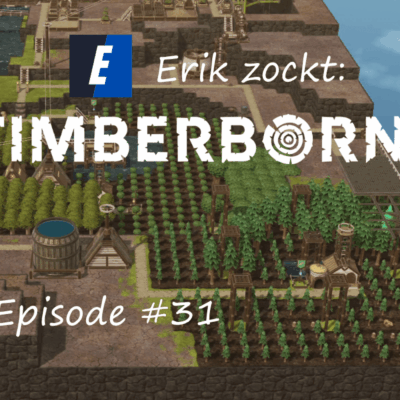 Mehr über den Artikel erfahren #31 Etagen für Holz bitteschön – Let´s play „Timberborn: Map Fluthänge“ (Experimental) [CC]