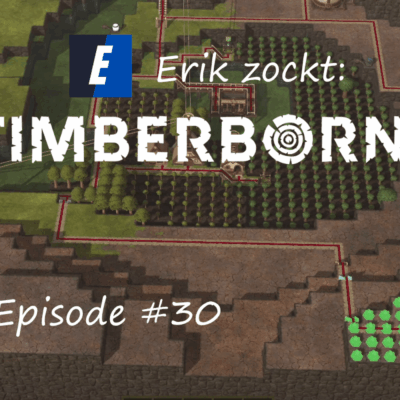 Mehr über den Artikel erfahren #30 Bauprojekt für Holz anfangen – Let´s play „Timberborn: Map Fluthänge“ (Experimental) [CC]